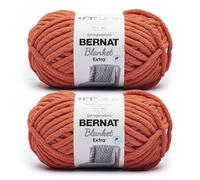 Bernat Blanket Extra - 2 confezioni da 90 m / 297,7 g Orange Leaf 100% poliestere filato