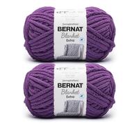 Bernat Blanket Extra - 2 confezioni da 90 yards/297,7 g Pow Purple 100% poliestere filato