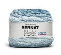 Bernat Blanket Extra Thick Perfect Phasing Ocean Teal 1 confezione da 600 g di filato