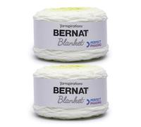 Bernat Blanket Perfect Phasing - 2 confezioni da 220 yards/100% filato di poliestere cedro