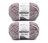 Bernat Blanket Purple Haze Filato - 2 confezioni da 300 g/10,5 oz - poliestere - 6 super voluminosi - 200 metri - per maglia/uncinetto