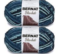 Bernat - Coperta di filato, 2 x 300 g, colore: foglia di tè