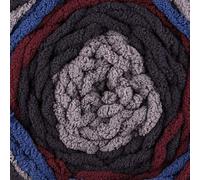 Bernat Coperta Strisce Filo Lana Lavorazione Maglia 300g - 76006 Midnight Prova