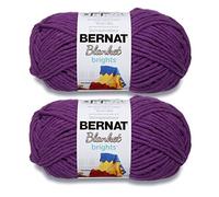 Bernat Filati, Poliestere, Pow Viola, Confezione da 2