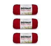 Bernat Filato, acrilico, rosso ciliegia, 7 oz