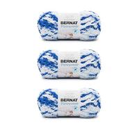 Bernat Pipsqueak Blue Jean Swirl Filati - 3 confezioni da 100 g/3,5 oz - poliestere - 5 voluminosi - 100 metri - maglia/uncinetto