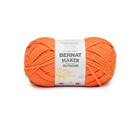 Bernat Solidi per Esterni Maker, 32% Nylon, 68% Acrilico, Oranges, 8.5"L x 4.75"W x 4.75"D