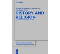 Bernd-Christian Otto History and Religion (Copertina rigida)