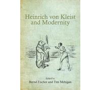 Bernd Fischer Heinrich von Kleist and Modernity (Copertina rigida)
