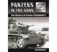 Bernd Hartmann Panzers in the Sand (Copertina rigida)