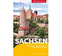 Bernd Wurlitzer TRESCHER Reiseführer Sachsen: Mit Dresden, Leipzig, (Tascabile)