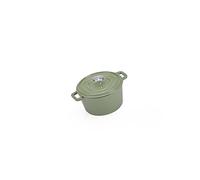 SET CASS.2M 20 CM+COP.CAST IRON NEW GREEN