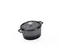 SET CASS.2M 20 CM+COP.CAST IRON NEW GREY