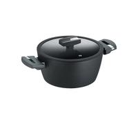 Balance Induction Enduro Casseruola 20 Cm Con Coperchio 2.5L - Nero 20 cm