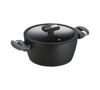 Balance Induction Enduro Casseruola 24 Cm Con Coperchio 4.5L - Nero 24 cm