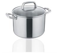 Berndes Pentola Tricion Resist 20 cm, pentola con coperchio da 3,9 l, per tutti i piani cottura, incl. induzione, senza rivestimento