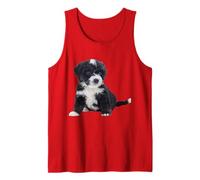 Bernedoodle Dog Mini Bernedoodle Super Cute Canine Canotta