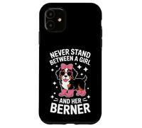 Berner Girl Divertente Bovaro del Bernese Custodia per iPhone 11