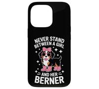 Berner Girl Divertente Bovaro del Bernese Custodia per iPhone 13 Pro