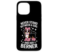Berner Girl Divertente Bovaro del Bernese Custodia per iPhone 13 Pro Max
