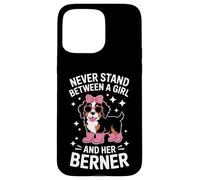 Berner Girl Divertente Bovaro del Bernese Custodia per iPhone 15 Pro Max