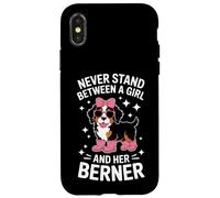 Berner Girl Divertente Bovaro del Bernese Custodia per iPhone X/XS