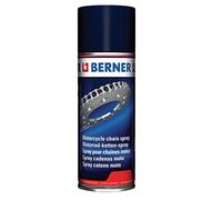 Berner Grasso Spray per Catena Moto Trasparente 400 ML LUBRIFICANTE PULITORE