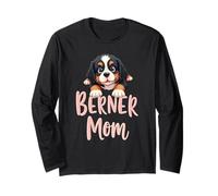Berner Mom Dog Bernese Mountain Mama, simpatico cucciolo Maglia a Manica