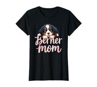 Berner Mom Dog Bernese Mountain Mama, simpatico cucciolo Maglietta