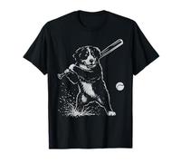 Bernese Mountain Dog Baseball Sport Amante dei Cani Maglietta