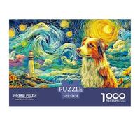 Bernese Mountain Dog by LighthouseSpectacular 1000-Piece Jigsaw Puzzles for Adults Showcasing The Spectrum of Impossible-to-Difficult Challenging Puzzle Games - These Spectacular Jigsaw Puzzles Eng