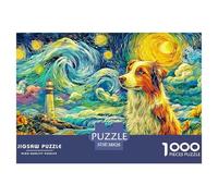 Bernese Mountain Dog by LighthouseStaggering 1000-Piece Jigsaw Puzzles for Adults A Monumental Assembly of Impossible-Hard-Difficult Challenging Puzzle Educational Pieces - A Gift of Supreme Challe