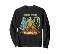 Bernese Mountain Ghost Dogs Halloween Autunno Congedo Halloween Felpa