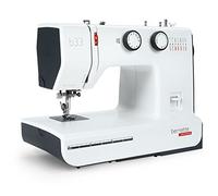Bernette Macchina da Cucire Meccanica B33, Stile Swiss Design, Bianca, 15 Punti Manuali con Asola Rasafilo, Semi-Automatica, Robusta e Durevole