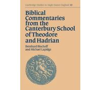Bernhard Bischo Biblical Commentaries from the Canterbury School of (Tascabile)