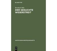 Bernhard Milz Der gesuchte Widerstreit (Copertina rigida)