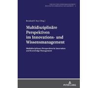 Bernhard Seyr Multidisziplinaere Perspektiven im Innovations- (Copertina rigida)