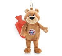 Berni 63178 - Borsa dell'Acqua Calda a Forma di Berni, Mascotte del Bayern Monaco, Grazioso e soffice Peluche, tenero Regalo per familiari e Amici, 300 ml, 35 cm, Marrone