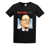 Bernie Not Me Us Men's T-Shirt Unisex Black Cotton Print Tee Shirts L