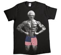 Bernie Sanders Effetto Il Bern Tatuato Presidenziale Candidato 2016 Slim Camicia