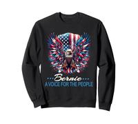 Bernie Sanders Grassroots America Politico Cool Eagle Felpa