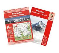 Bernina, Valmalenco, Sondrio. Ediz. multilingue. Con carta dei sentieri 1:25000
