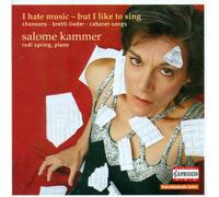 BERNSTEIN LEONARD - BRITTEN Vocal Recital: Kammer Salome (CD)