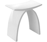 BERNSTEIN PB4001 sgabello da bagno di lusso - resina minerale - bianco opaco