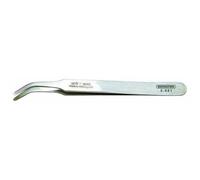 Bernstein Tools for Electronics 5-061 Pinzetta SMD 2ab SA Piatte-tonde, piegat