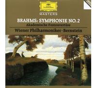 BERNSTEIN / VIENNA PHIL ORCH - Brahms: Symphony No. 2 / Academic Festival Overture ~ Bernstein by BERNSTEIN / VIENNA PHIL ORCH (2013-05-03)