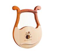 BERO Arpa a 19 corde per principianti Arpa portatile a 19 toni Arpa piccola Arpa a 19 corde lilla Strumento musicale Khonghou-C