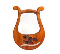 BERO Arpa a 19 corde per principianti Arpa portatile a 19 toni Arpa piccola Arpa a 19 corde lilla Strumento musicale Khonghou-E