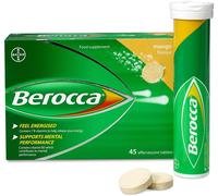 Berocca Mango Sapore Energia Vitamina C,B1 B2 B3 B5 B12 & Magnesio - 45