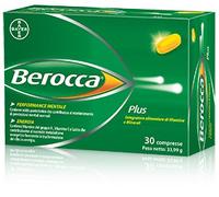 Bayer Integratore di vitamine e minerali Berocca Plus Memoria e concentrazione 30 compresse